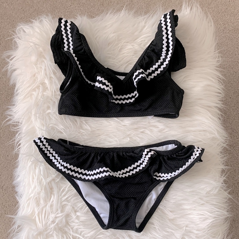 Janie and Jack Flounce Bikini - Toddler